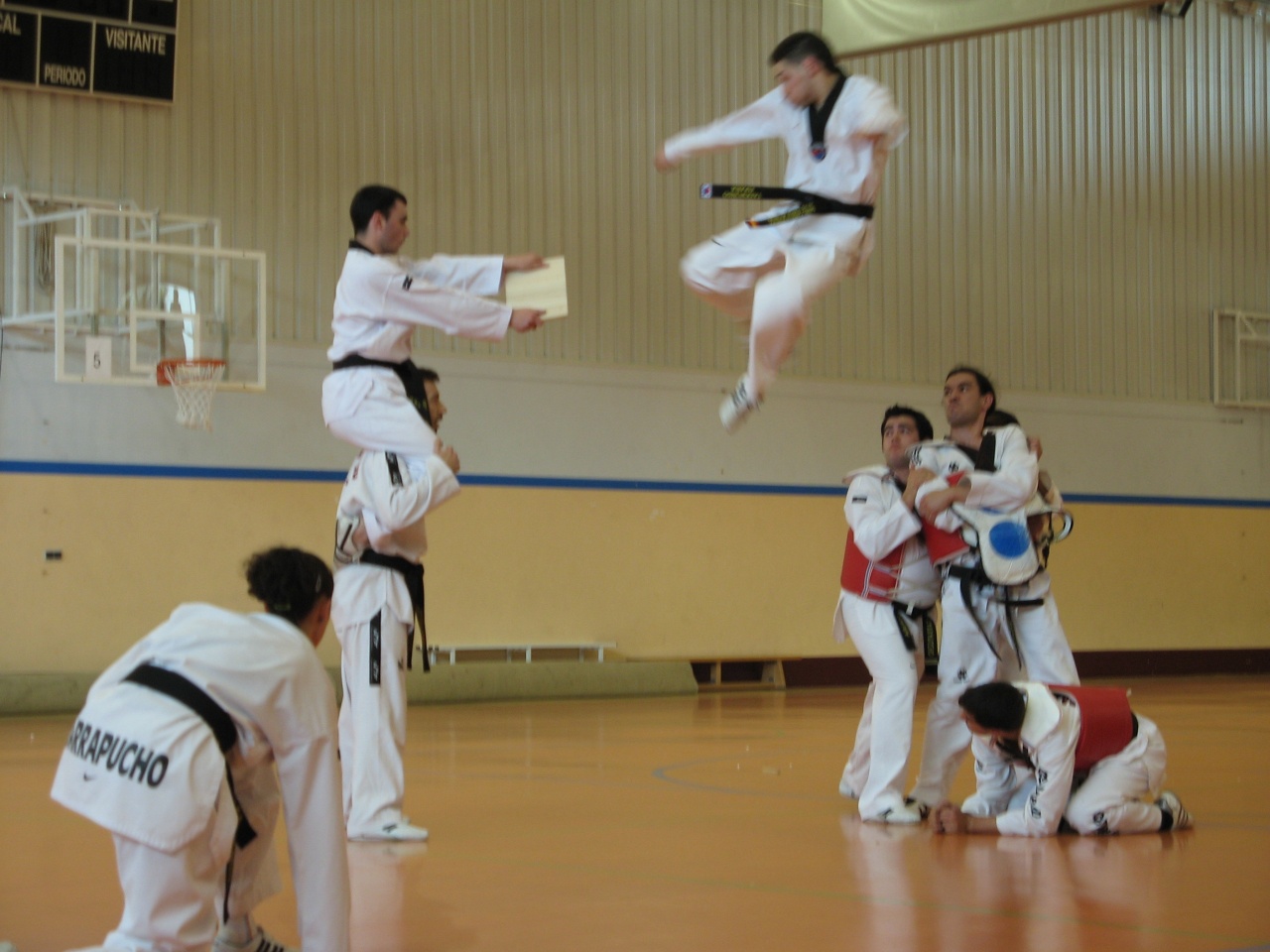 Exhibición de Taekwondo