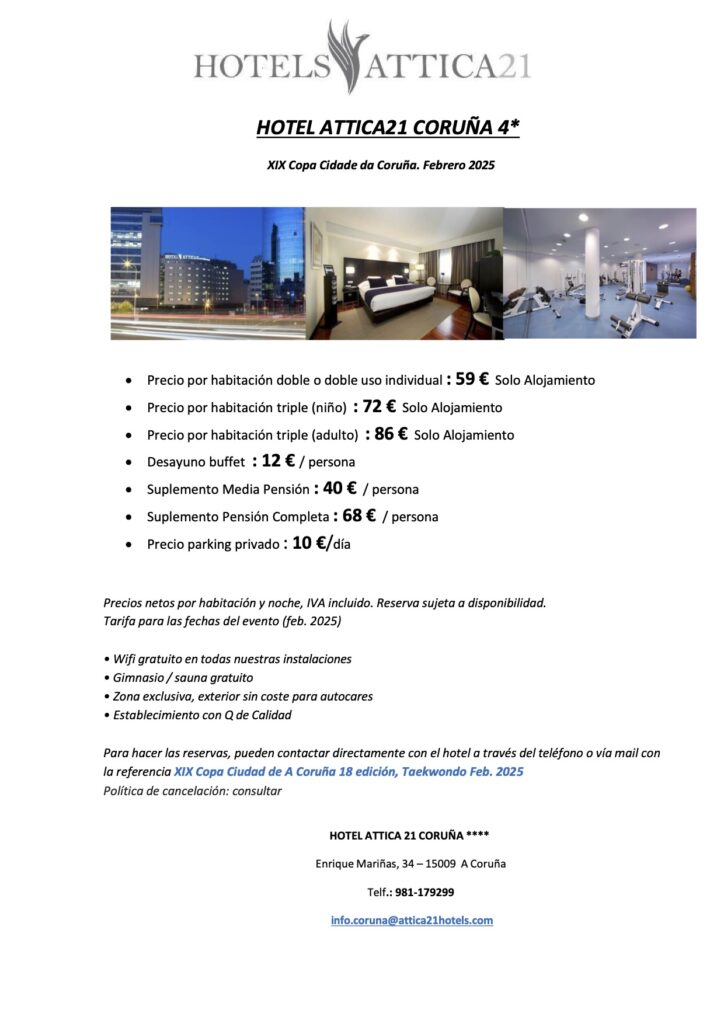 Alojamientos Atica21 Copa Coruña 2025